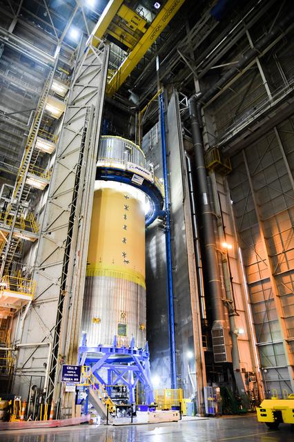 NASA image: Space Launch System Liquid Oxygen Tank Test Article Manufacturing at NASA’s Michoud Assembly Facility
